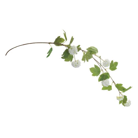 40" Hanging Snowball Floral Branches, 6ct.